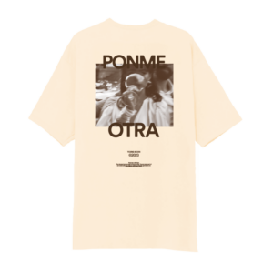 "PONME OTRA" TEE - Beige